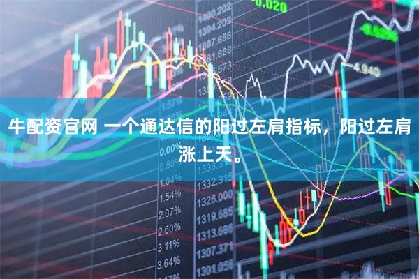 牛配资官网 一个通达信的阳过左肩指标，阳过左肩涨上天。