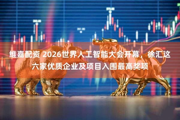 维嘉配资 2026世界人工智能大会开幕,徐汇这六家优质企业及项目入围最高奖项